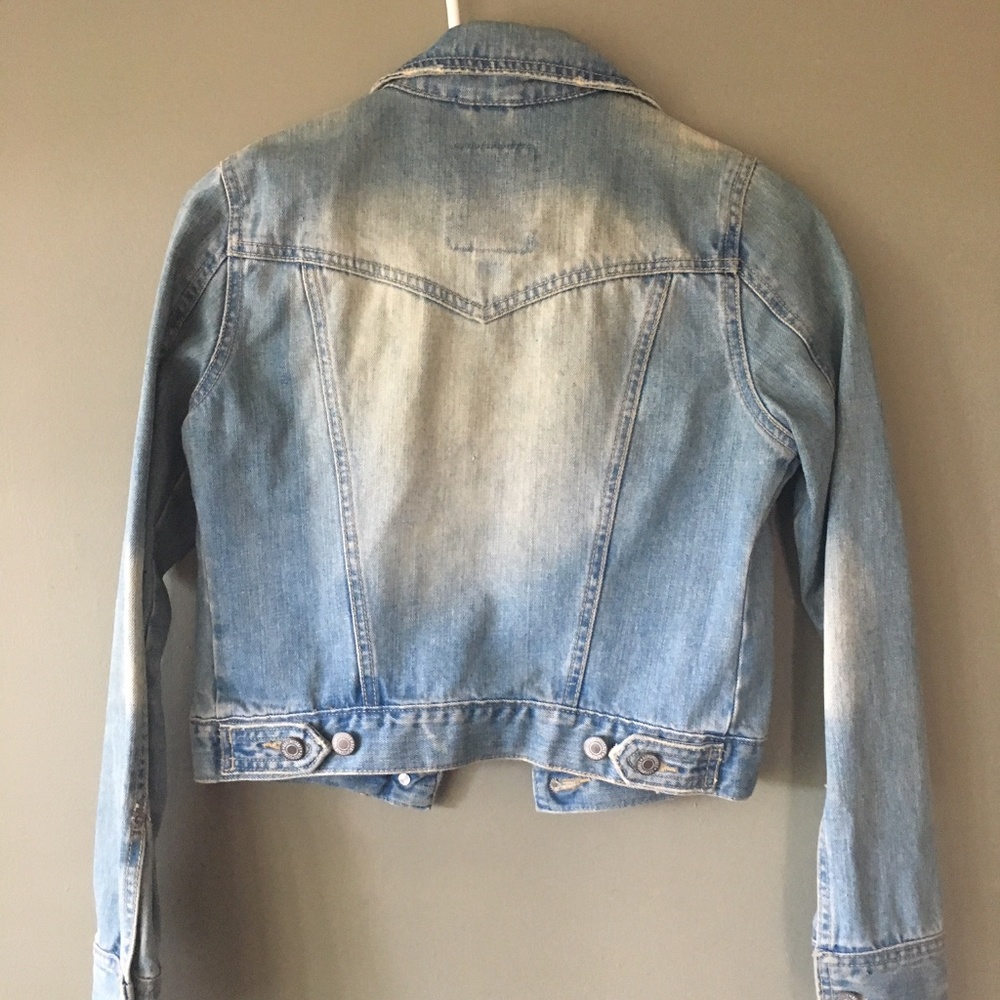 Fun Jean Jacket Small - image 3